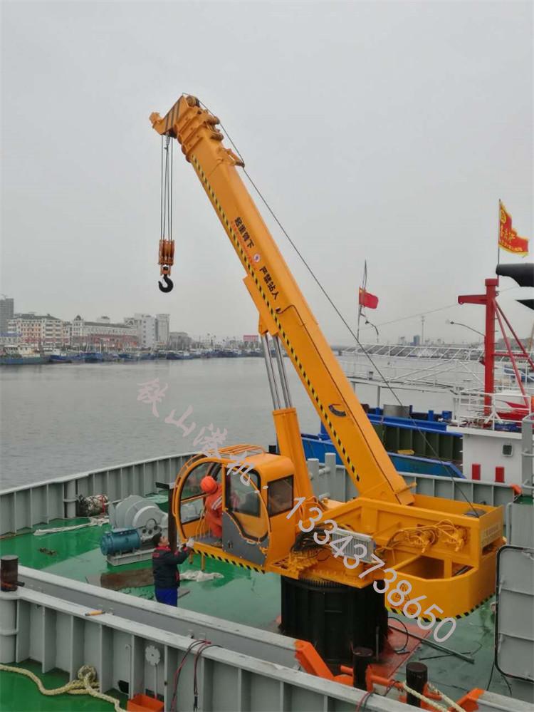 山東臨沂甲板起重機(jī)廠家起重機(jī)耐沖擊，制動性能好